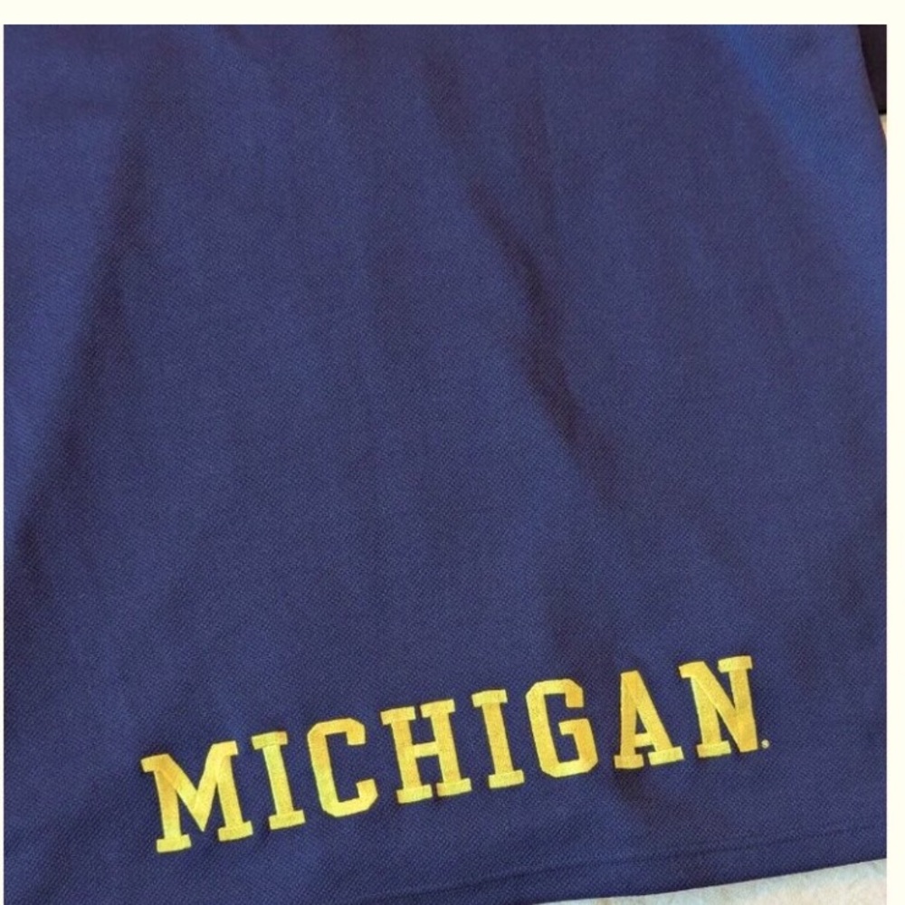 Nike University of Michigan Full Zip Knit Vintage Y2K Warm up Jacket Men’s Large - Picture 5 of 9